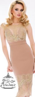 لباس مجلسی کلوش کوتاه 2015
