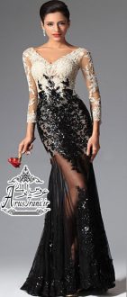 لباس مجلسی کلوش بلند 2015