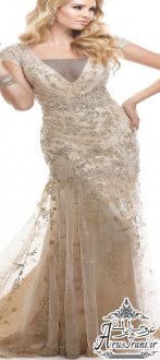 لباس مجلسی کلوش بلند 2015