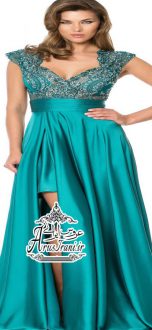 لباس مجلسی طرح A بلند 2015