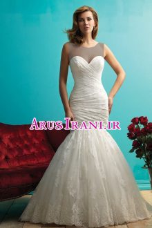 لباس عروس ماهی دنباله دار 2016