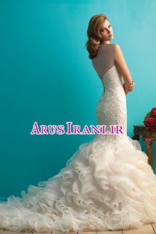 لباس عروس ماهی دنباله دار 2016