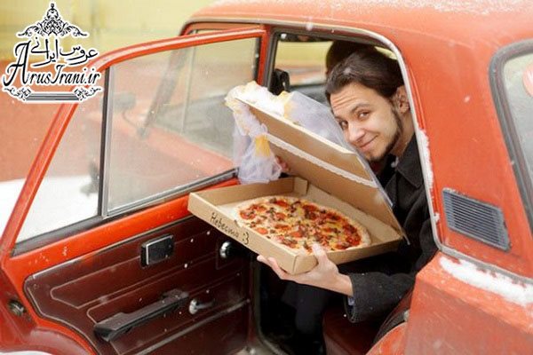 ازدواج با پیتزا