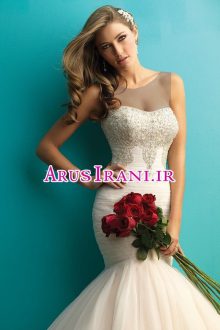 لباس عروس ماهی دنباله دار 2016