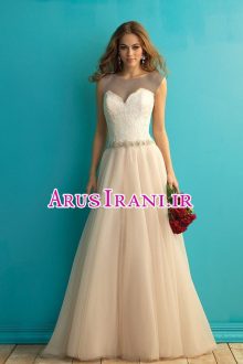 لباس عروس سلطنتی بلند 2016