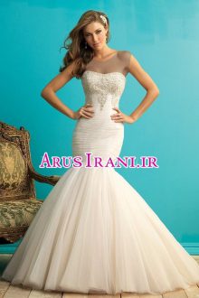 لباس عروس ماهی دنباله دار 2016