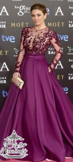 لباس مجلسی طرح A بلند 2015