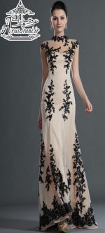 لباس مجلسی کلوش دنباله دار 2015