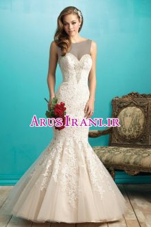 لباس عروس ماهی دنباله دار 2016