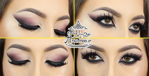 آموزش مدل آرایش 38 - مدل آرایش شبانه