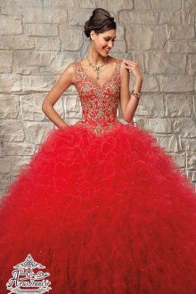 لباس نامزدی پرنسسی بلند