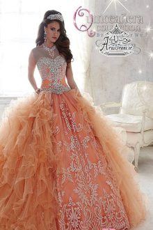 لباس نامزدی پرنسسی بلند