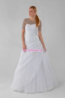 لباس عروس طرح A بلند 2014