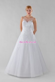لباس عروس طرح A بلند 2014
