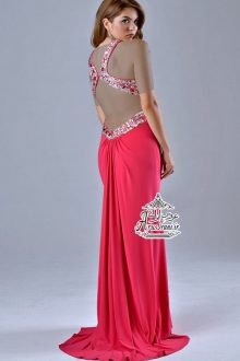 لباس مجلسی کلوش دنباله دار