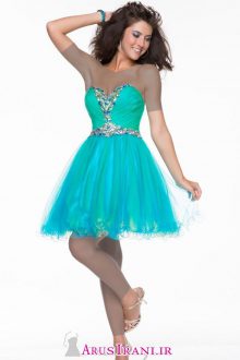 لباس مجلسی طرح A کوتاه 2016