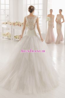 لباس عروس پرنسس دنباله دار 2016