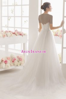 لباس عروس طرح A دنباله دار 2016