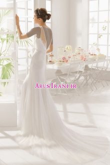 لباس عروس کلوش دنباله دار 2016