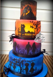 گالری عکس 572 - کیک عروسی