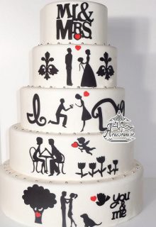 گالری عکس 572 - کیک عروسی