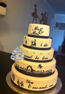 گالری عکس 572 - کیک عروسی