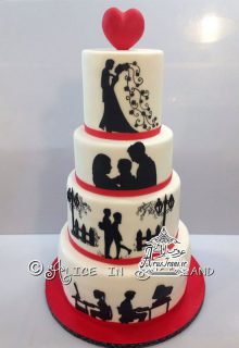 گالری عکس 572 - کیک عروسی