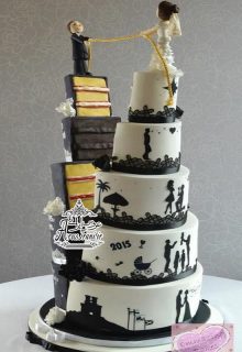 گالری عکس 572 - کیک عروسی