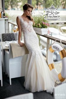 لباس عروس ماهی بلند 2019