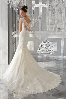 لباس عروس ماهی دنباله دار 2017