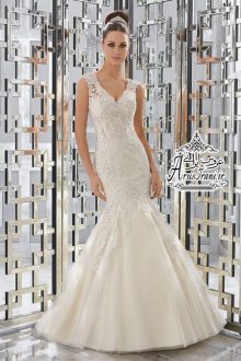 لباس عروس ماهی دنباله دار 2017