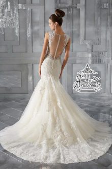 لباس عروس ماهی دنباله دار 2017