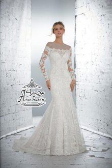 لباس عروس ماهی دنباله دار 2019