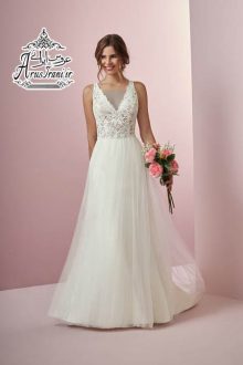 لباس عروس سلطنتی دنباله دار 2019