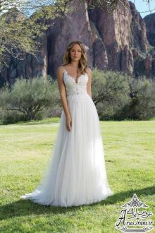 لباس عروس سلطنتی دنباله دار 2018