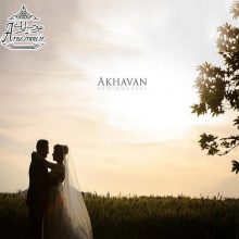ژست عروس داماد آتلیه اخوان