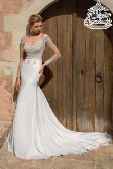 لباس عروس ماهی دنباله دار 2019