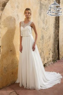 لباس عروس سلطنتی دنباله دار 2019