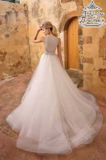 لباس عروس پرنسس دنباله دار 2019