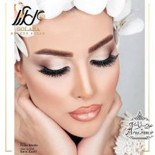آرایش زیبای عروس گل آرا