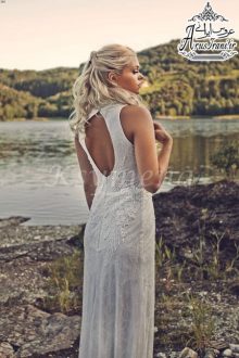 لباس عروس کلوش بلند 2019