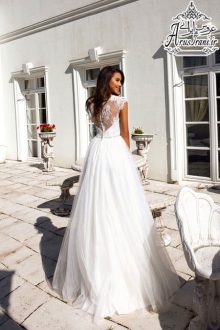 لباس عروس سلطنتی دنباله دار 2019