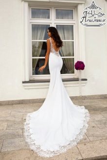 لباس عروس ماهی دنباله دار 2019