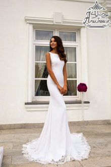 لباس عروس ماهی دنباله دار 2019