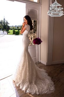 لباس عروس ماهی دنباله دار 2019