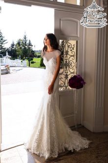 لباس عروس ماهی دنباله دار 2019