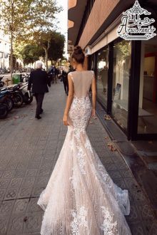 لباس عروس ماهی دنباله دار 2019