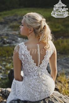 لباس عروس کلوش بلند 2019