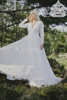 لباس عروس سلطنتی دنباله دار 2019