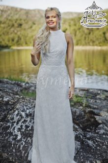 لباس عروس کلوش بلند 2019